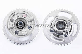 Демпфер заднього колеса Zongshen F5, ZS200, 250GS (+ підшипник, сальник, Дзв. 428-41T) HORZA