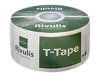 Капельная лента T-Tape 10мил - 20см - 1.0л/ч - 1830м (510-20-500) Rivulis