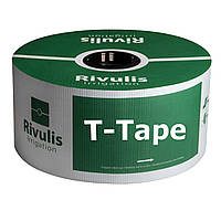 Крапельна стрічка T-Tape 4міл — 20 см — 1.0 л/год — 4600 м 504-20-500 (Rivulis — США/Франція)