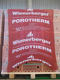 Блоки керамічні Porotherm (Поротерм) 38 1/2 P+W половинка 380х124х238 мм., фото 5