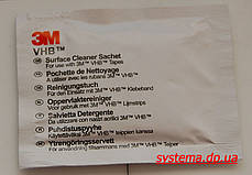 3M™ VHB™ Surface Cleaner Sachets - Очищаюча серветка для VHB стрічок, фото 3