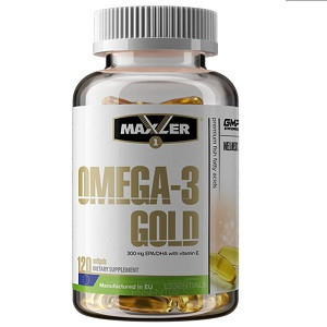 Вітаміни омега 3 Maxler Omega-3 Gold (120 капсул.)