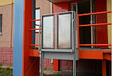 Підйомник для інвалідів вертикальний вуличний / зовнішній підйомник для інвалідів від виробника, фото 8