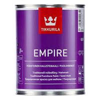 Empire алкидная краска от Tikkurila 0,9л база А(белая)