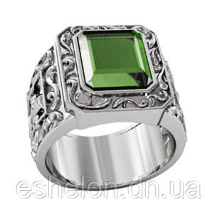 Перстень мужской серебряный Зеленый Шершень (ID#136661184), цена: 2897 ...