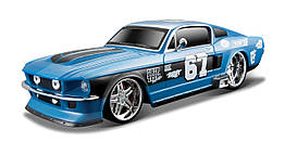 Maisto Ігрова автомодель 1967 Ford Mustang GT синій світло. і звук. еф.), М1:24, 2шт. бат. АА в компл.