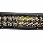 Автофара балка LED на дах 48 LED 5D-144W-MIX розмір 570 х 70 х 80, фото 4