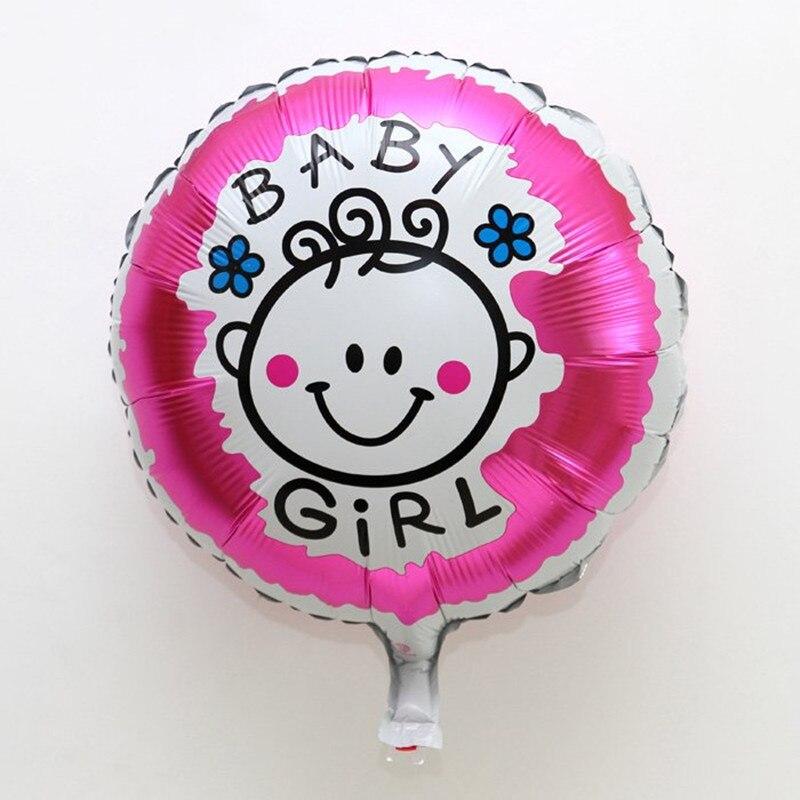 Кулька фольгована Baby Girl діаметр 45 см 1623