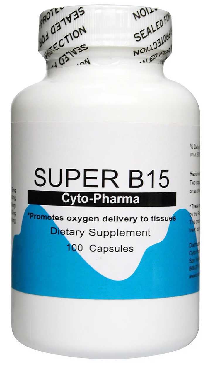 Вітамін Б15 Пангамова кислота Cyto Pharma Super Vitamin B15 100 caps