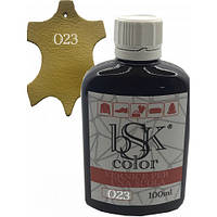 Фарба для шкіри колір дріжон bsk-color 100 мл
