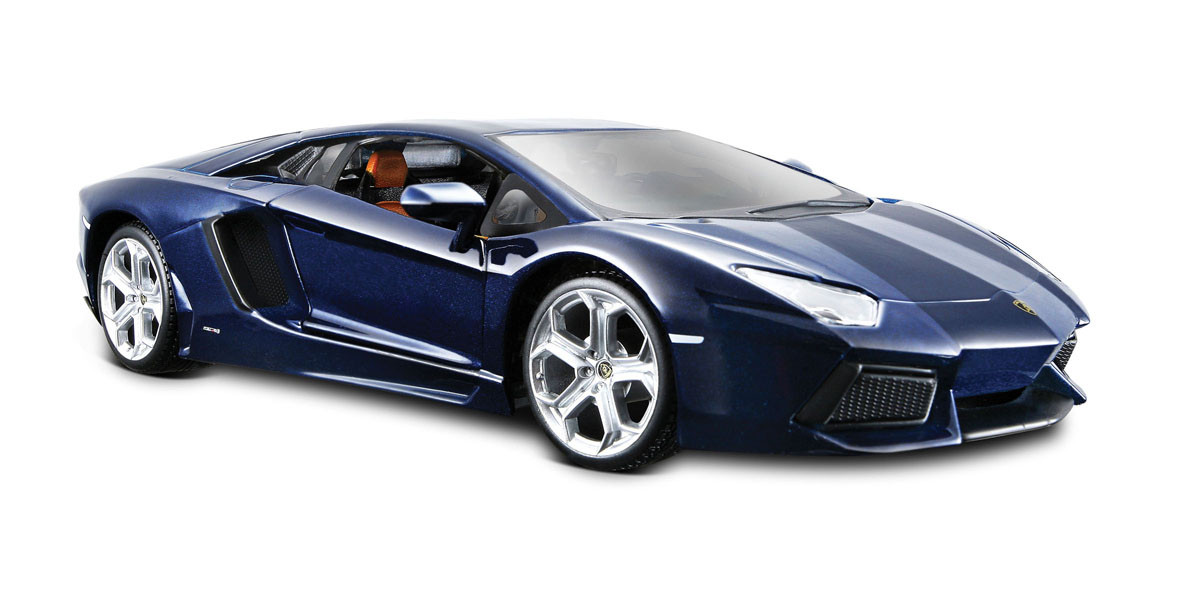 Maisto Автомодель (1:24) Lamborghini Aventador LP700-4 синий металлик