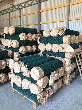 Сітка Рабиця металева +ПП 35х35мм/ 2,0 мм. висота 1,2 м.п. 10,00 м Хмельницький