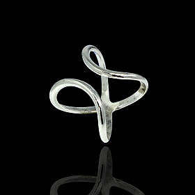 Срібне фалангове кільце