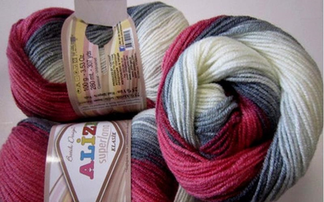 Пряжа Алізе Суперлана Класік Батік