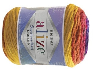 Пряжа Алізе Суперлана Максі Лонг Батік