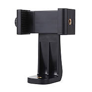 Тримач для смартфона, телефона, айфона завширшки 55-100 мм на штатив Puluz PU410 Rotate, фото 5