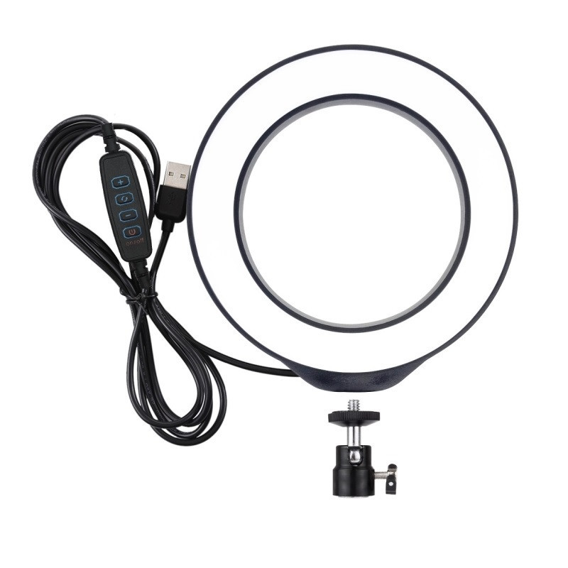 16 см Кільцеве світло (14W) Puluz PU378 Ring Light, 3200-5600К., фото 1