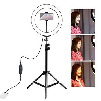 Кільцевий світло 26см (20W) Puluz PKT3035 Ring Light + СТІЙКА