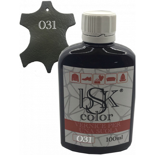 Фарба для шкіри колір сірий шифер bsk-color 100 мл