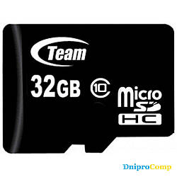 Картка пам'яті Team 32 GB microSD class 10