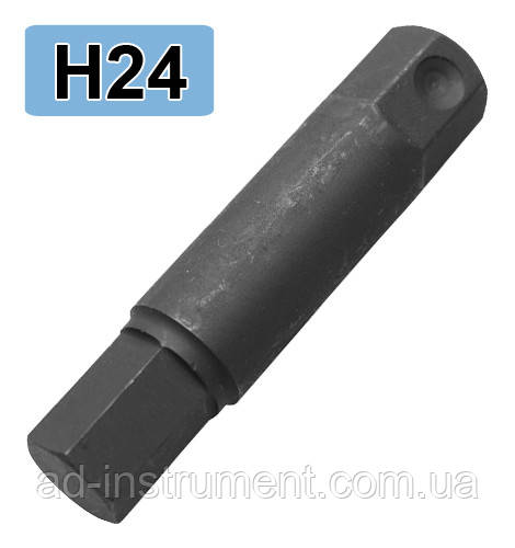 Бита ударна HEX H24, L = 107. A2166-A024 H.C.B.