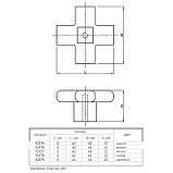 Ручка Ferro Fiori PL 11004.01.X жовтогарячий, фото 4