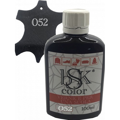 Фарба для шкіри колір чорно-синій bsk-color 100 мл