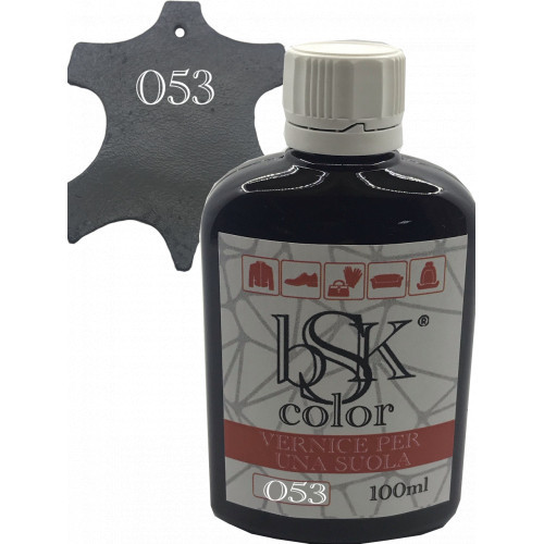 Фарба для шкіри колір сірий графіт bsk-color 100 мл
