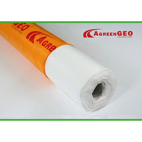 Геотекстиль 250г/кв. м 1,6 м х 25м (Agreen), фото 1
