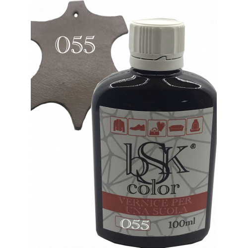 Фарба для шкіри колір мокко bsk-color 100 мл