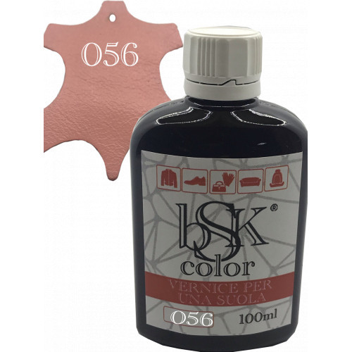 Фарба для шкіри колір персик bsk-color 100 мл