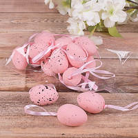 Набір яєць "перепелені середні" рожеві