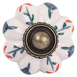 Ручка Ferro Fiori CR 9140.34 антична бронза <unk> малюнок квіти, фото 4