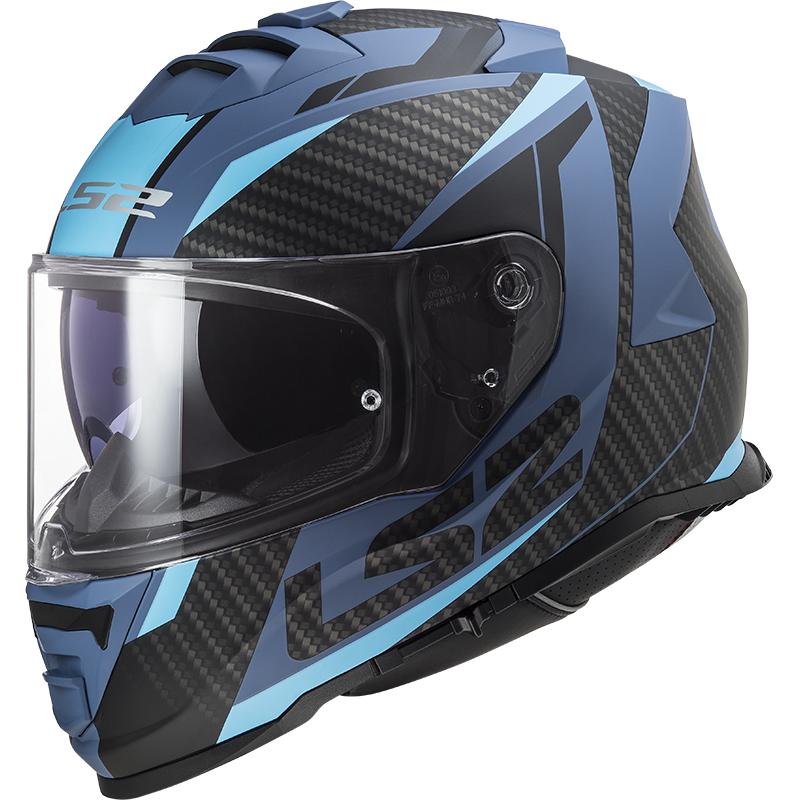 Мотошолом LS2 FF800 II Storm Racer (синій)