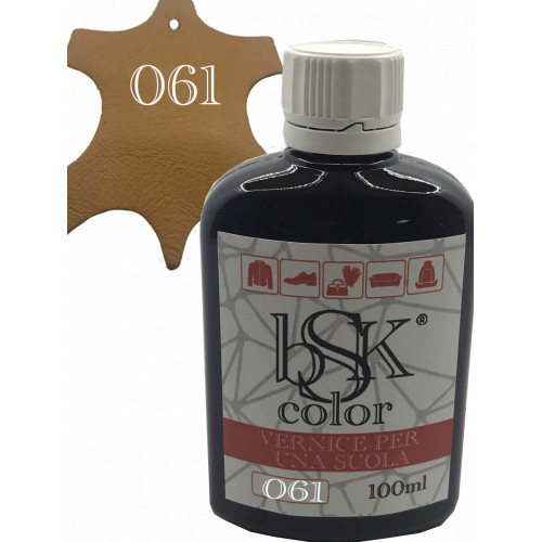 Фарба для шкіри колір вохра bsk-color 100 мл