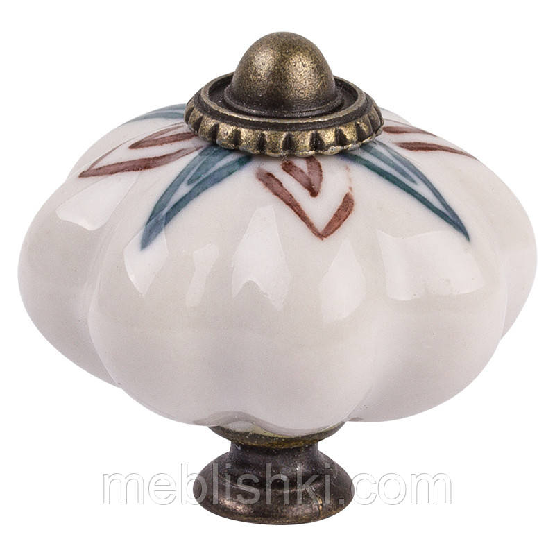 Ручка Ferro Fiori CR 9140.43 антична бронза-малюнок