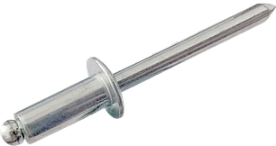 Заклепка ST/ST c плоскою головкою