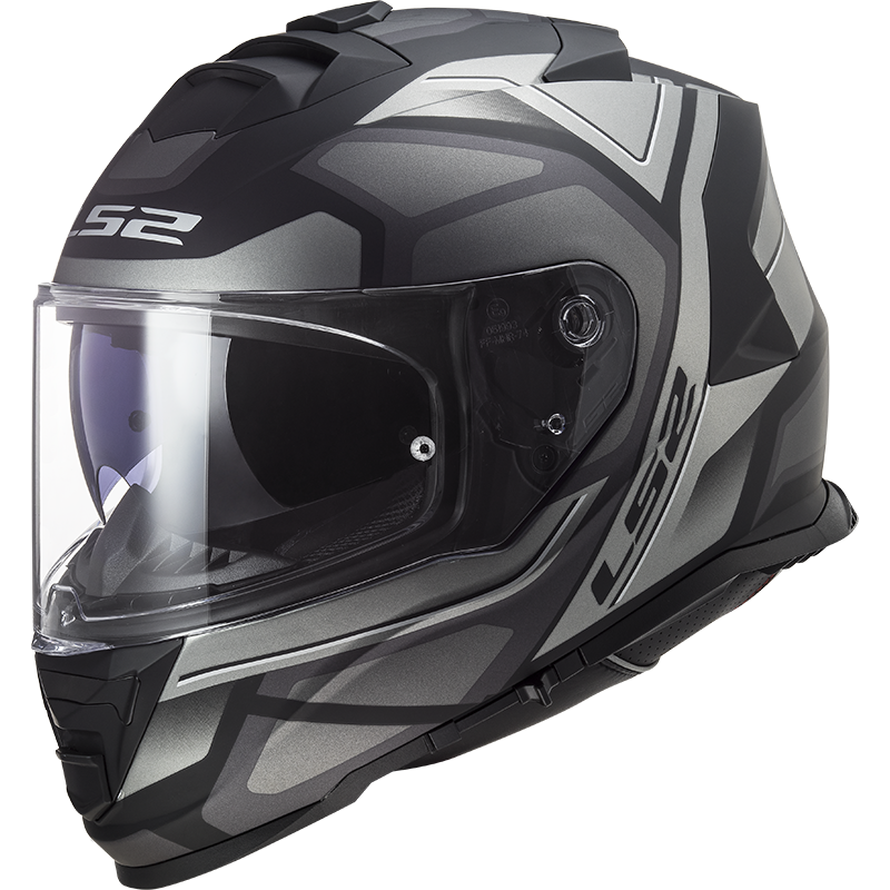 Мотошолом LS2 FF800 Storm II Faster (титановий)