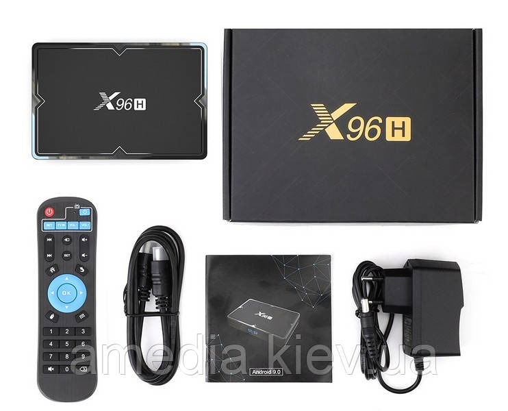 Смарт ТВ приставка X96H 2гб 16Гб Android 9 Allwinner H603 tv box 2-16 ТВ Фильмы Smart tv box - фото 9 - id-p1113600158