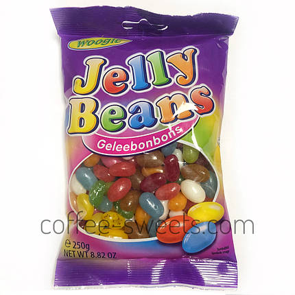 Драже Woogie Jelly Beans geleebonbons 250 гр, фото 2