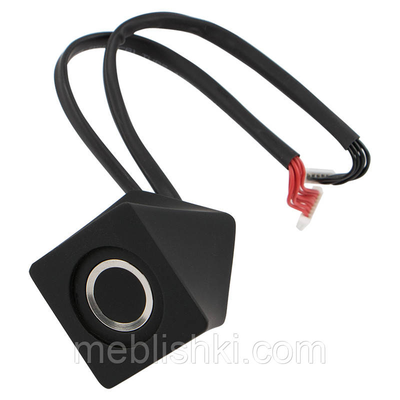 Ручка Ferro Fiori M 0800 чорний <unk> з відбитком пальця, фото 1