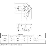 Ручка Ferro Fiori M 0800 чорний <unk> з відбитком пальця, фото 9