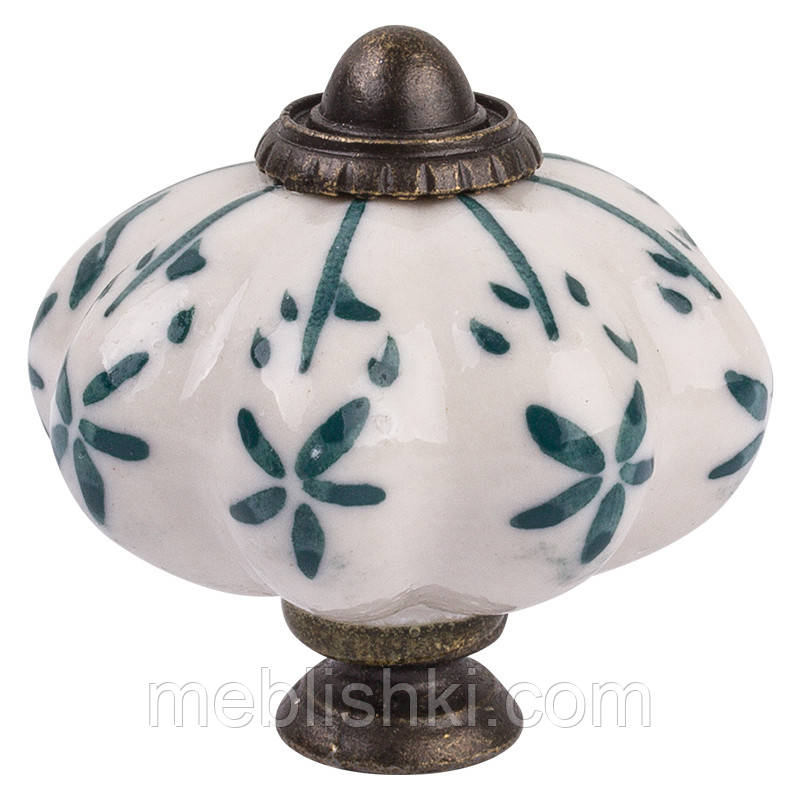 Ручка Ferro Fiori CR 9140.43 антична бронза "малюнок розпис