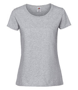 Жіноча футболка Преміум XL Сіро-Ліловий