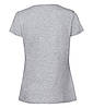 Жіноча футболка Преміум XL Сіро-Ліловий, фото 2