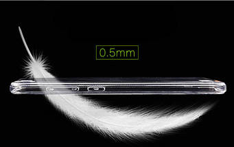 Ультратонкий 0,3 мм чохол для OnePlus 6T прозорий, фото 3