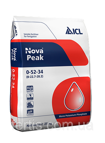 Добриво ICL Nova Peak MKP 0-52-34, фото 1
