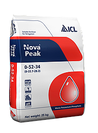 Добриво ICL Nova Peak MKP 0-52-34