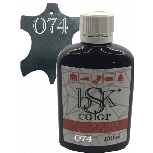 Фарба для шкіри колір темно-смарагдовий bsk-color 100 мл