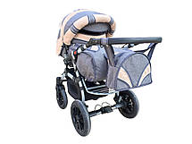 Транс бебі Прадо люкс дитяча універсальна коляска-трансформер Trans baby Prado lux, фото 2
